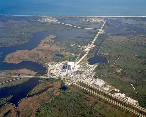 Launch Complex 39 at the Kennedy Space Center in Florida. Photo: NASA